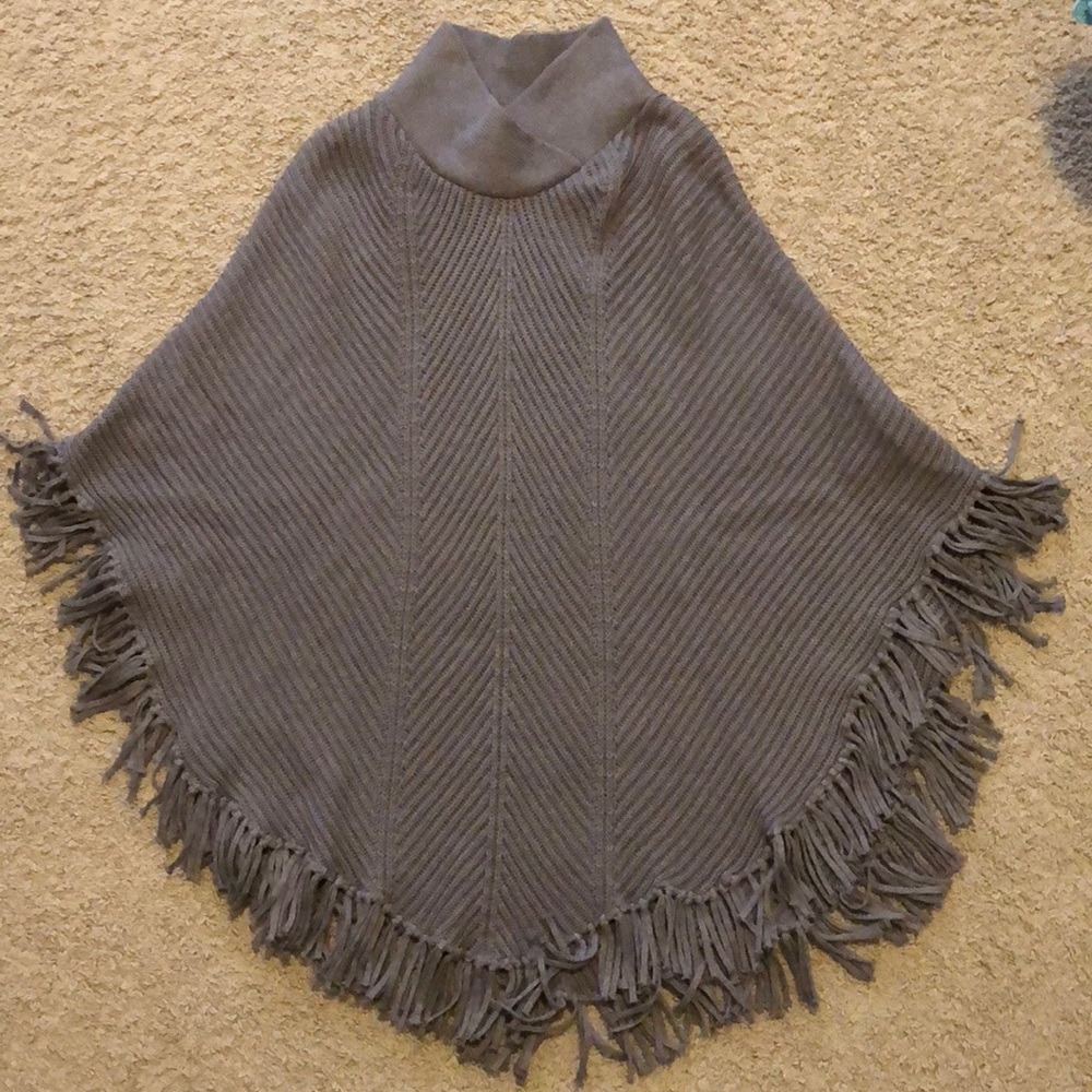 Sweater poncho